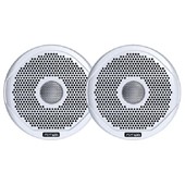 Pair of White Grilles, 4"