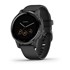 vívoactive® 4S - Slate Stainless Steel, Black Silicone