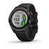 Approach® S62 - Black Ceramic Bezel with Black Silicone Band