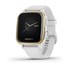 Venu® Sq - Light Gold Aluminum Bezel with White Case and Silicone Band