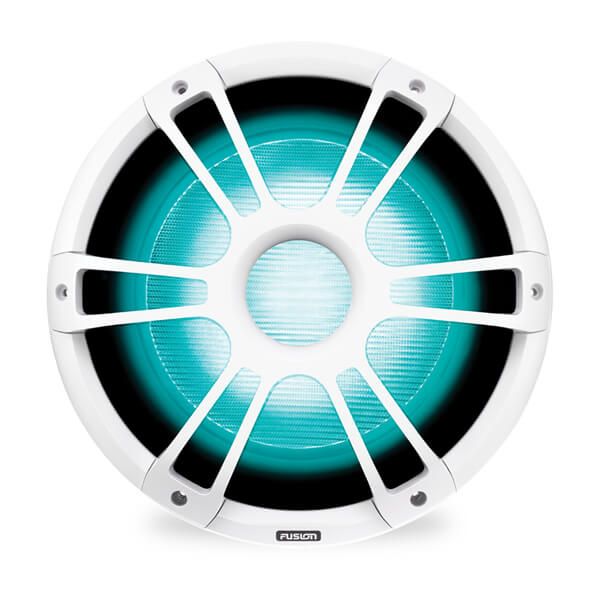 Subwoofers marins Signature Series 3 - Subwoofer marin sport blanc de 12"1400 W avec CRGBW