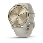 vívomove® Trend Linen - Cream Gold Stainless Steel Bezel, Liner Case and Liner Silicone Band