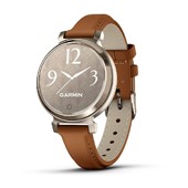 Lily® 2 Classic - Cream Gold with Tan Leather Band