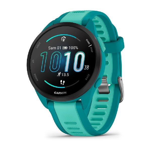 Forerunner® 165 Music - Turquoise/Bleu