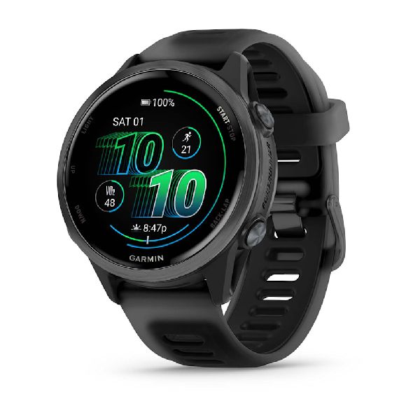 Forerunner® 570 - 42mm - Slate Gray Aluminum with Translucent Black/Black Band