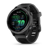 Forerunner® 570 - 42mm - Aluminium Slate avec bracelet noir translucide/noir