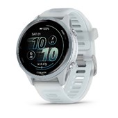 Forerunner® 570 - 42mm - Aluminium bleu ciel avec bracelet blanc translucide/bleu ciel