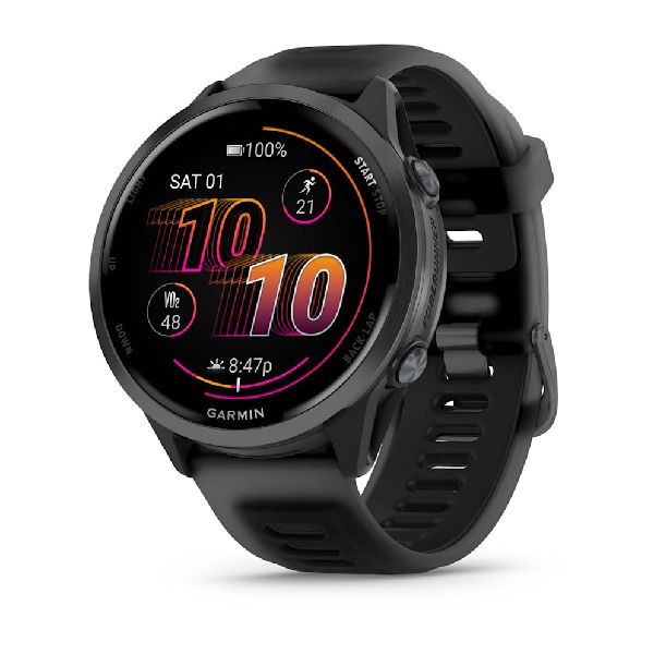 Forerunner® 570 - 47mm - Slate Gray Aluminum with Translucent Black/Black Band