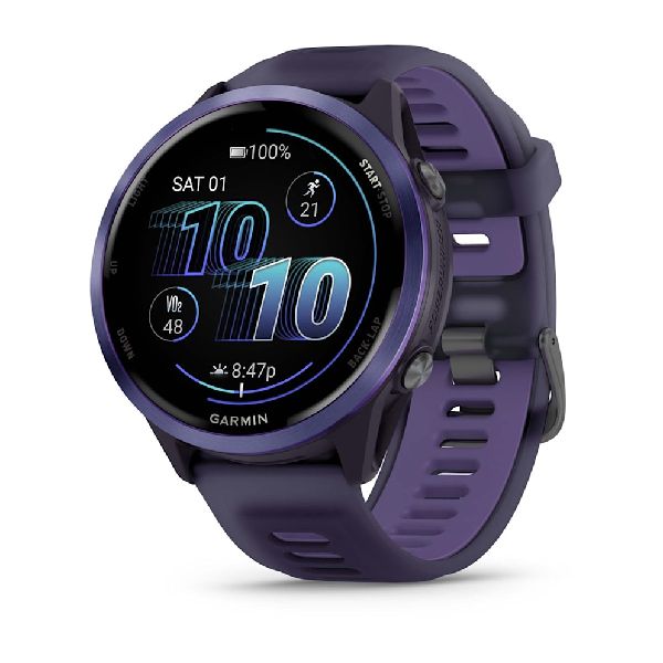 Forerunner® 570 - 47mm - Indigo Aluminum with Translucent Imperial Purple/Indigo Band