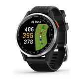 Approach® S44 - Lunette en aluminium Silver avec bracelet en silicone noir