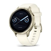 Venu® 4 - 41 mm - Lunar Gold avec bracelet en silicone ivoire