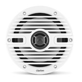 Haut-parleurs Clarion® CMS marins - 6.5" avec Grille Sport Blanche et Noire