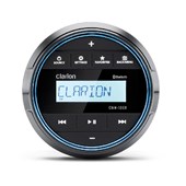 Stéréo compacte marine Clarion® - 3" pour trou de jauge avec écran LCD (CMM-10GR)