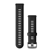 Forerunner® 955 Watch Bands - Black with Slate Hardware