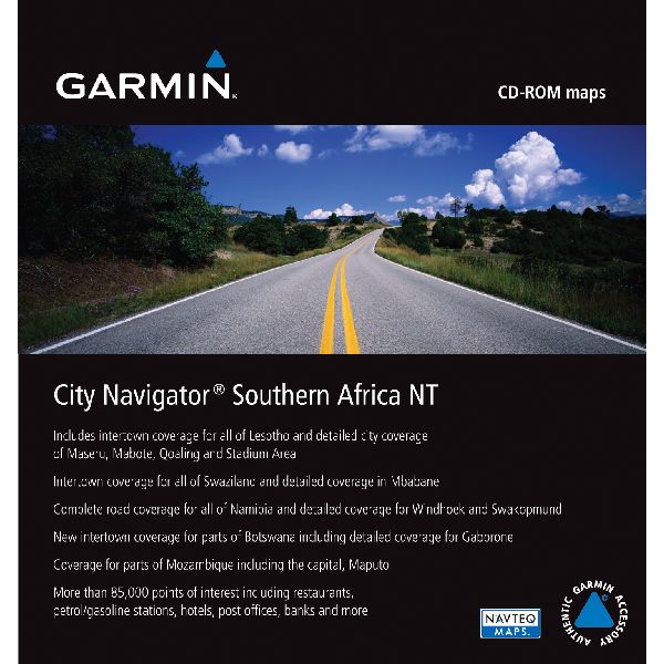 City Navigator® Southern Africa NT 2017 SD Card