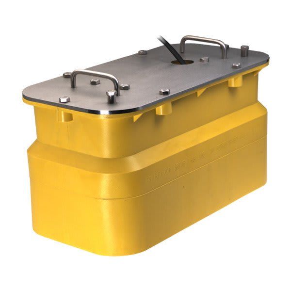 Plastic Pocket/Sonde pour montage par la coque indiquant profondeur et température - Airmar R111LH