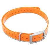 Dog Collar - Orange 3/4" with Square Buckle