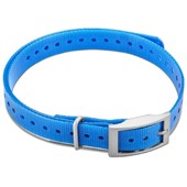 Dog Collar - Blue 3/4" with Square Buckle