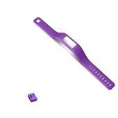 Vivofit® Watch Band - Kit of Silicone Purple Short