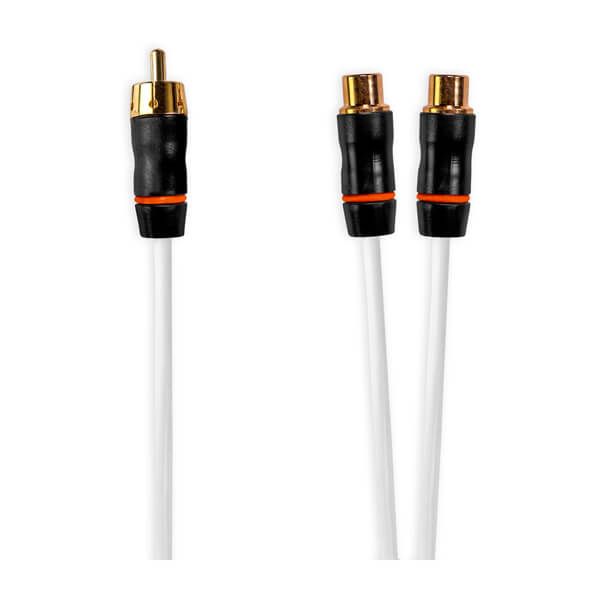 Câbles RCA Fusion® Performance - Male to Dual Female, 0.9 ft RCA Splitter Cable