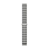 QuickFit® 22 Watch Bands - Hybrid Metal Gray
