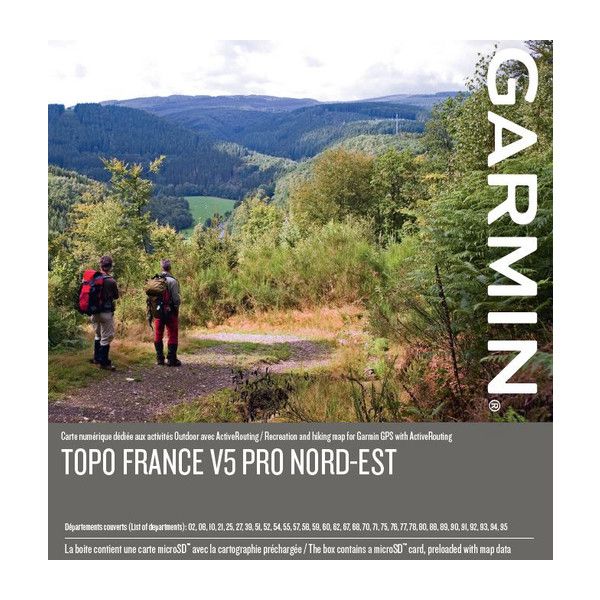 TOPO France v5 PRO - Nord-Est :Carte microSD™/SD™