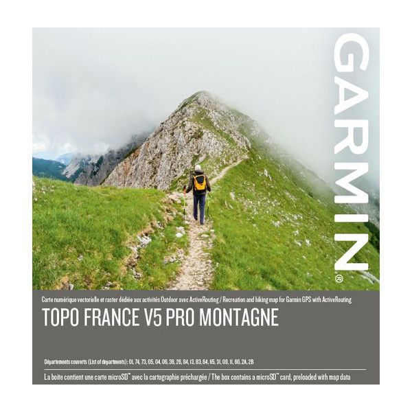 TOPO France v5 PRO - Montagne :Carte microSD™/SD™