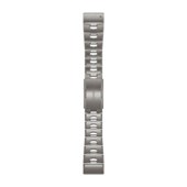 Bracelets de Montre QuickFit® 26 - Titanium Épuré Gris -  202 mm