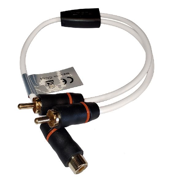 FUSION EL-RCAYM RCA STANDARD SPLITTER 1 FEMALE TO 2 MALE