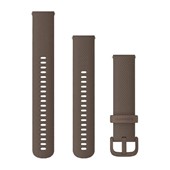 Quick Release Bands (20 mm) - Cocoa Silicone with Cocoa Hardware