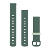 Bracelets à Dégagement Rapide (20 mm) - Silicone Jasper Green avec Fermeture Jasper Green