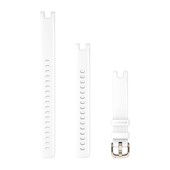 Bracelets Lily™ (14 mm) - Blanc avec boucle or pâle