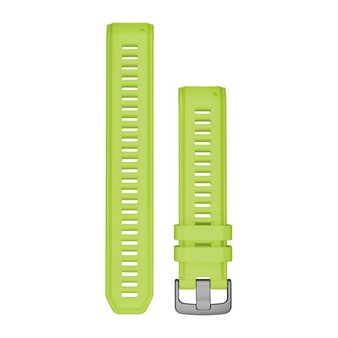 Instinct™ 2 Watch Band - Silicone Electric Lime with Grey Hardware
