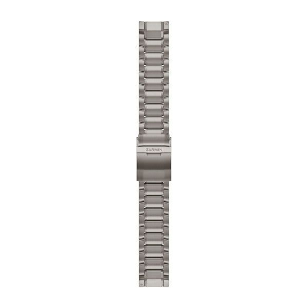 QuickFit® 22 Watch Bands - Hardened Swept-Link Titanium -  197 mm