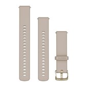Bracelets à Dégagement Rapide (18 mm) - Silicone Gris Français avec Fermeture Ardoise - 195 mm