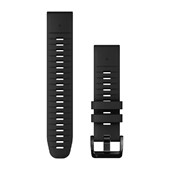 Bracelets de montre QuickFit® 22mm - Silicone noir