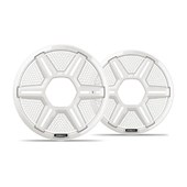 Grilles pour haut-parleurs Fusion Apollo™ - Grilles de haut-parleurs blanches perforées 7.7"(paire)
