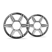 Grilles haut-parleurs Fusion Apollo™ - Grilles de haut-parleurs grises édition Sports 8.8 po(paire)