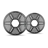 Grilles pour haut-parleurs Fusion Apollo™ - Grilles de haut-parleurs grises perforées 8.8 po(paire)