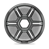 Grille pour caisson de basse Fusion Apollo™ - Grille de caisson de basse grise perforée 10 po