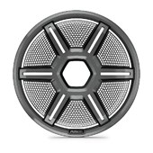Grille pour caisson de basse Fusion Apollo™ - Grille de caisson de basse grise perforée 12 po