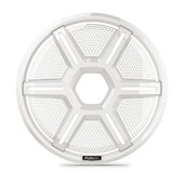 Grille pour caisson de basse Fusion Apollo™ - Grille de caisson de basse blanche perforée 12 po