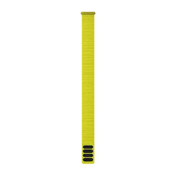 UltraFit 22 Watch Bands - Amp Yellow Nylon - 286 mm