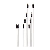 Câbles RCA Fusion® Performance - Câble répartiteur RCA femelle double à mâle 8 contacts 0,6 m(2,1')