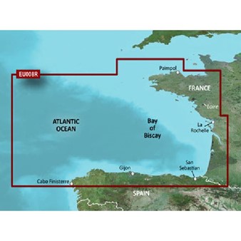 BlueChart® g3 - Bay of Biscay Charts - HXEU018R