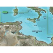 BlueChart g3 Vision - Cartes Italie Sud-Ouest et Tunisie - VEU013R