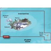 BlueChart® g3 Vision - Cartes côtières de l'Islande aux Orcades - VEU043R