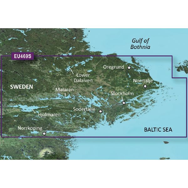 BlueChart® g3 Vision - Sweden, Stockholm and Malaren Charts - VEU469S