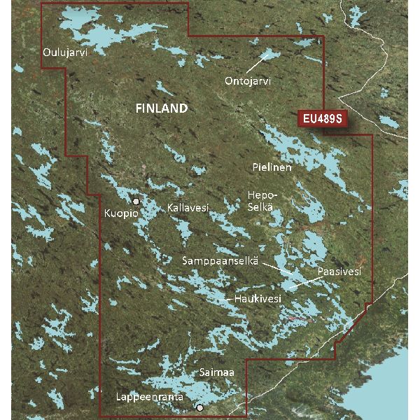 BlueChart® g3 Vision - Finland, Kuopia to Lappeenranta Charts - VEU489S