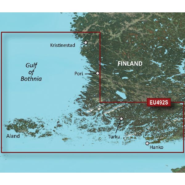 BlueChart® g3 Vision - Finland, Kristinestad to Hanko Charts - VEU492S